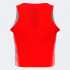 Top Running Joma Mulher de Elite XI Branco Vermelho