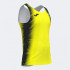 Camiseta Running Joma Mulher Suspensórios Elite XI Fluor Amarelo Preto