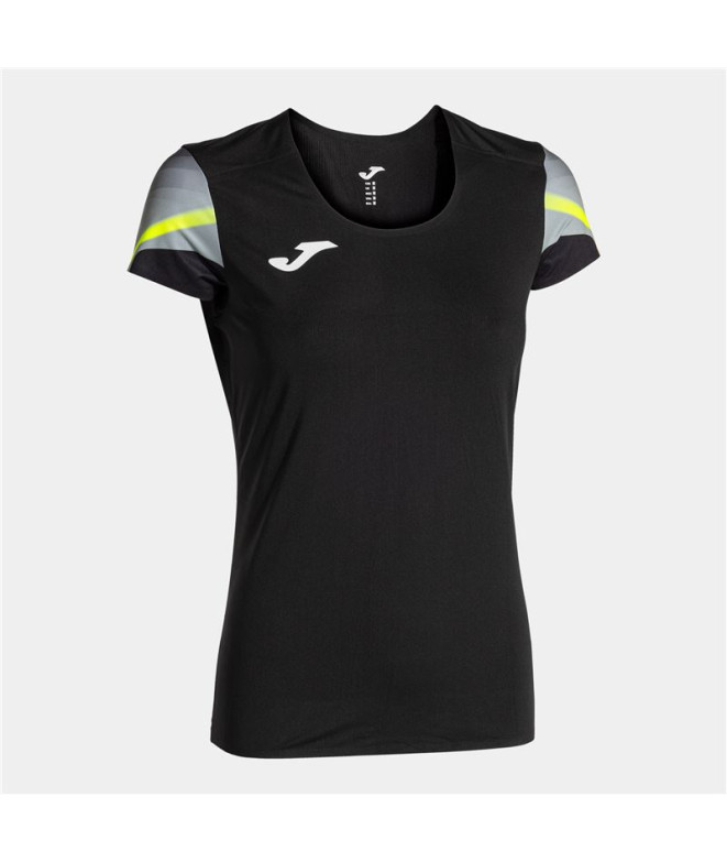Camiseta Joma Mulher Manga curta Elite XI Preto...