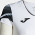 Camiseta Joma Mulher Manga curta Elite XI Branco Preto
