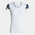 Camiseta Joma Mulher Manga curta Elite XI Branco Marinho