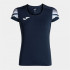 Camiseta Joma Mulher Manga curta Elite XI Branco Marinho