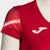 Camiseta Joma Mulher Manga curta Elite XI Vermelho Branco