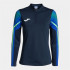 Moletom Running Joma Mulher por Elite XI Marino Verde Fluor