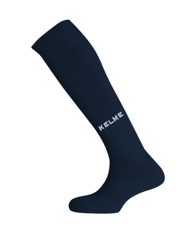 Meias Futebol Kelme por Long Sock One Navy and...