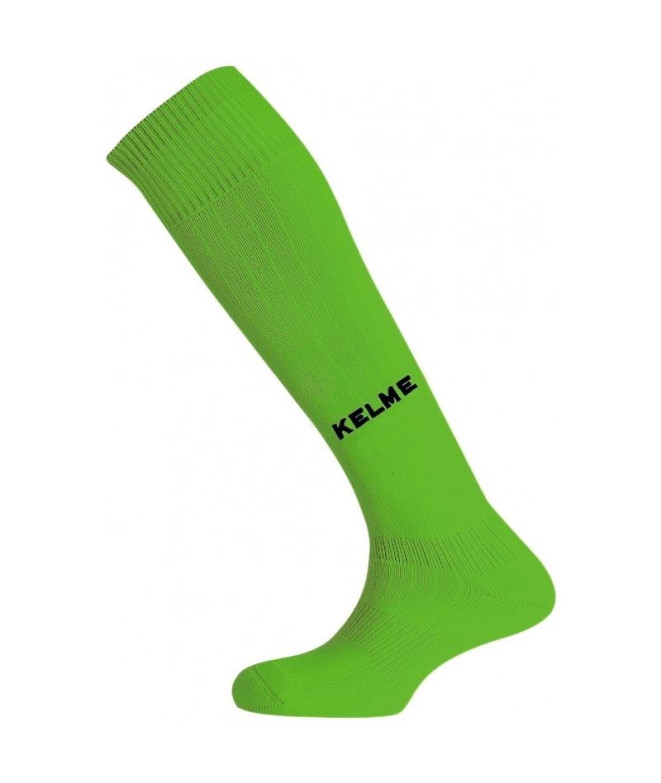 Meias Futebol Kelme de Long Sock One Lime and...