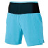 Calça Running Mizuno Homem Short from Multi Pocket 2In1 7.5 Azul Pastel
