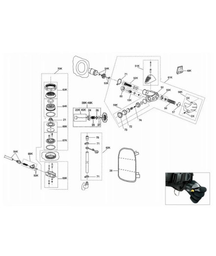 Asiento Válvula Descarga Jacke T Cressi