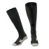 Meias Futebol Kelme de Long Sock Liga Cinzento-escuro-preto