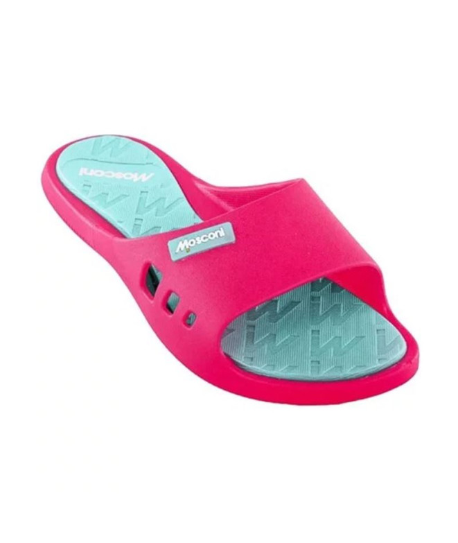 Chinelos Mosconi Fuxia Olímpico - Azul celeste...