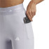 Malhas Fitness adidas Mulher da Techfit Stash 1/1 Cinzento