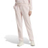 Calça adidas Mulher Essentials Pequeno Logo Feel Cozy Open Hem Rosa