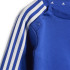 Conjunto adidas Set Infantil Essentials 3 Band Jogger Azul