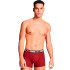 Cuecas Puma Dual Logo 2P cor de vinho Homem