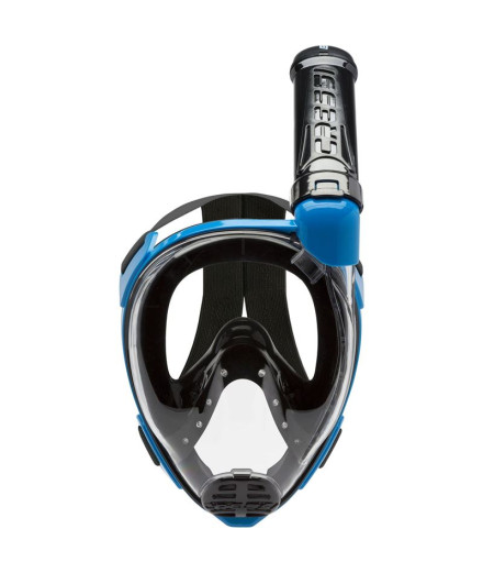 Máscara Facial de Mergulho Cressi Baron Unissex Azul Escuro