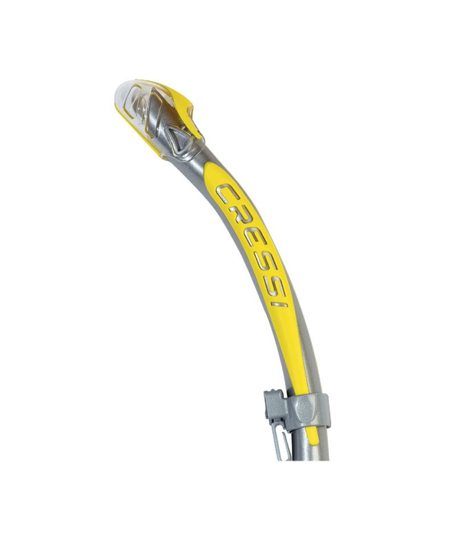 Tubo Cressi Corfu Prata-amarelo