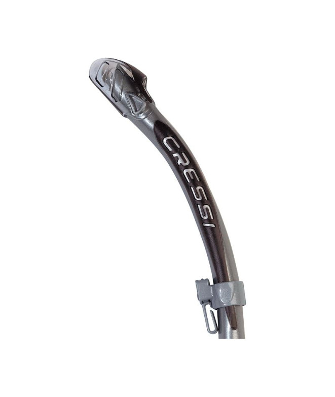Tubo Cressi CorfuPlata-preto