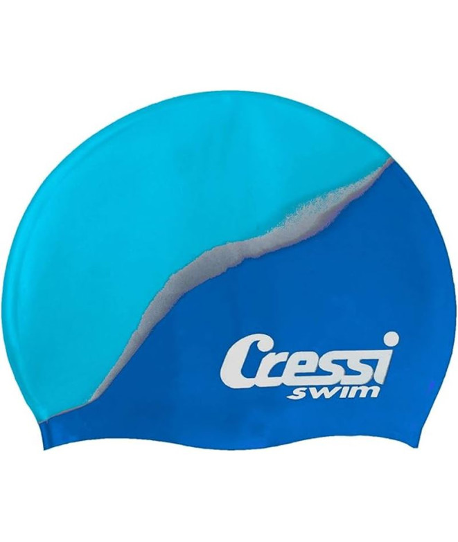 Boné de natação Cressi Silicone Infantil Azul...