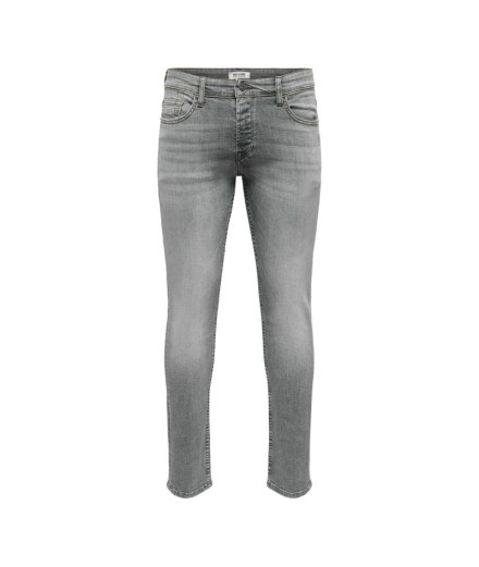 Calça Only & Sons loom Slim Grey 3227 Dcc Grey Denim Homem
