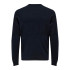 Moletom Only & Sons karlson Reg 12 Struc Block Dark Navy Homem
