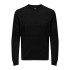 Moletom Only & Sons karlson Reg 12 Struc Block Preto Homem