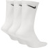Meias de fitness Nike Meias de homem de tripulação leve para todos os dias