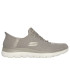 Sapatilhas Skechers Slip-Ins Summits Bege Mulher