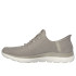 Sapatilhas Skechers Slip-Ins Summits Bege Mulher