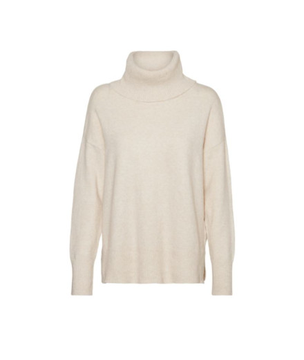 Moletom Vero Moda doffy Cowlneck Birch Mulher