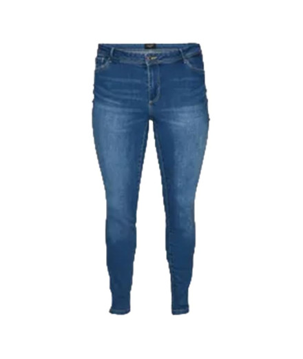 Calça Vero Moda fanyalim Jeans Vi3312 Medium Blue Denim...