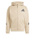 Casaco adidas Homem Z.N.E. Fecho de correr completo Bege