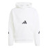 Moletom adidas Homem Casaco com capuz Z.N.E. Branco