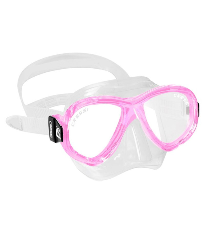 Máscara Cressi Perla Junior Transp.-Rosa