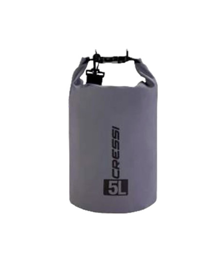 Bolsa Cressi Dry Pvc Cinza 5Lts