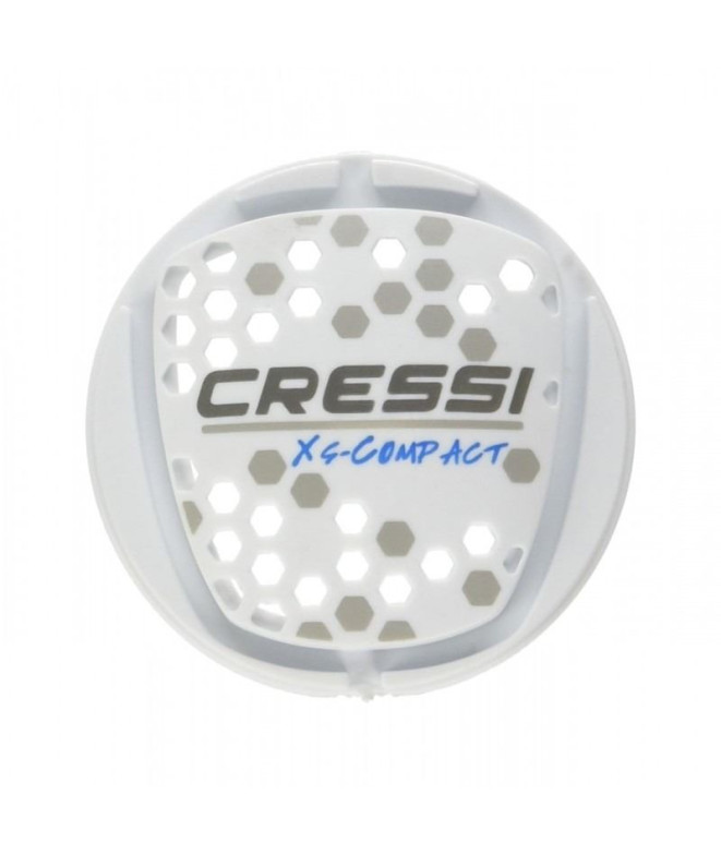 Pulsador Cressi Borracha Branco XS Compact