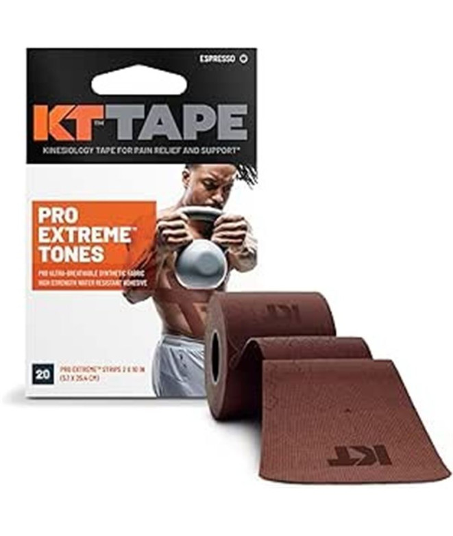 PRO KT Tapes Extreme Tape Pré-cortada (20 X...