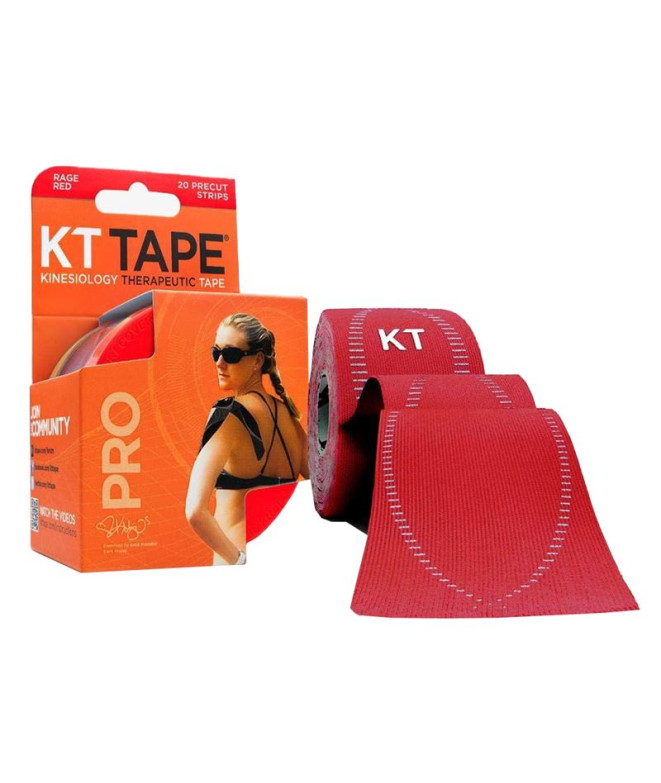 PRO KT Tapes Fita adesiva pré-cortada (20 X...
