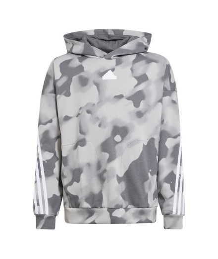 Moletom adidas Infantil Casaco com capuz estampado Future...