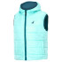 Colete Joluvi Infantil Shure Rever Azul Cobalto / Verde Giz