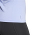 Camiseta adidas Mulher Aeroready Train Essentials Minimal Branding V-Neck Azul