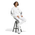 Casaco adidas Homem Casaco com capuz de 3 riscas com fecho integral Future Icons Branco