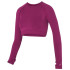 Camiseta Joluvi Mulher Ana Long Dark Orchid /Orquidea Oscuro