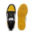 Sapatilhas Casual Infantil de Puma Rebound V6 Lo Branco-Puma Preto-Tangerina