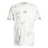 Camiseta adidas Homem All Szn Wash Cinzento