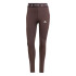 Malhas Fitness adidas Mulher da Techfit Stash 1/1 Castanho