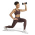 Malhas Fitness adidas Mulher da Techfit Stash 1/1 Castanho