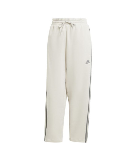Calça adidas Mulher Velo com 3 riscas e bainha aberta...
