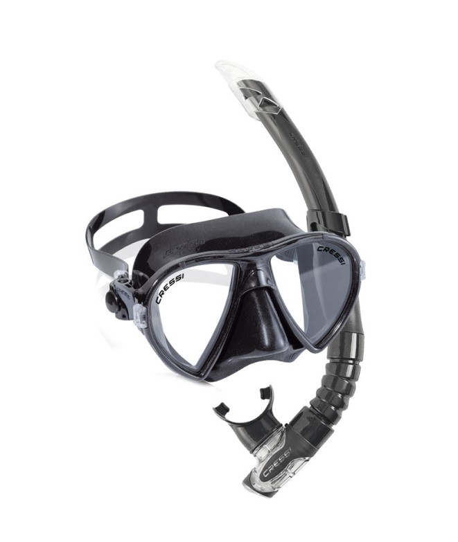 Kit de Mergulho Cressi Ocean Vip Transparente...