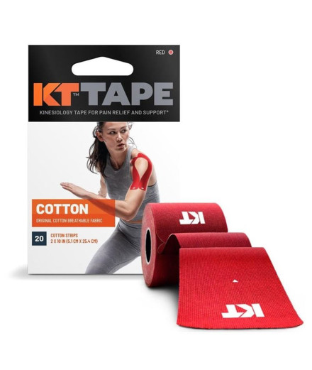 Fita adesiva pré-cortada KT Tape Original (20 x 25 cm) 5...