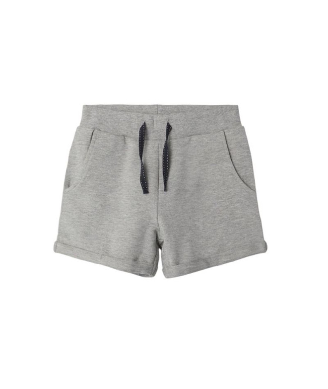Calça Casual Name It fvolta Melange cinzento...